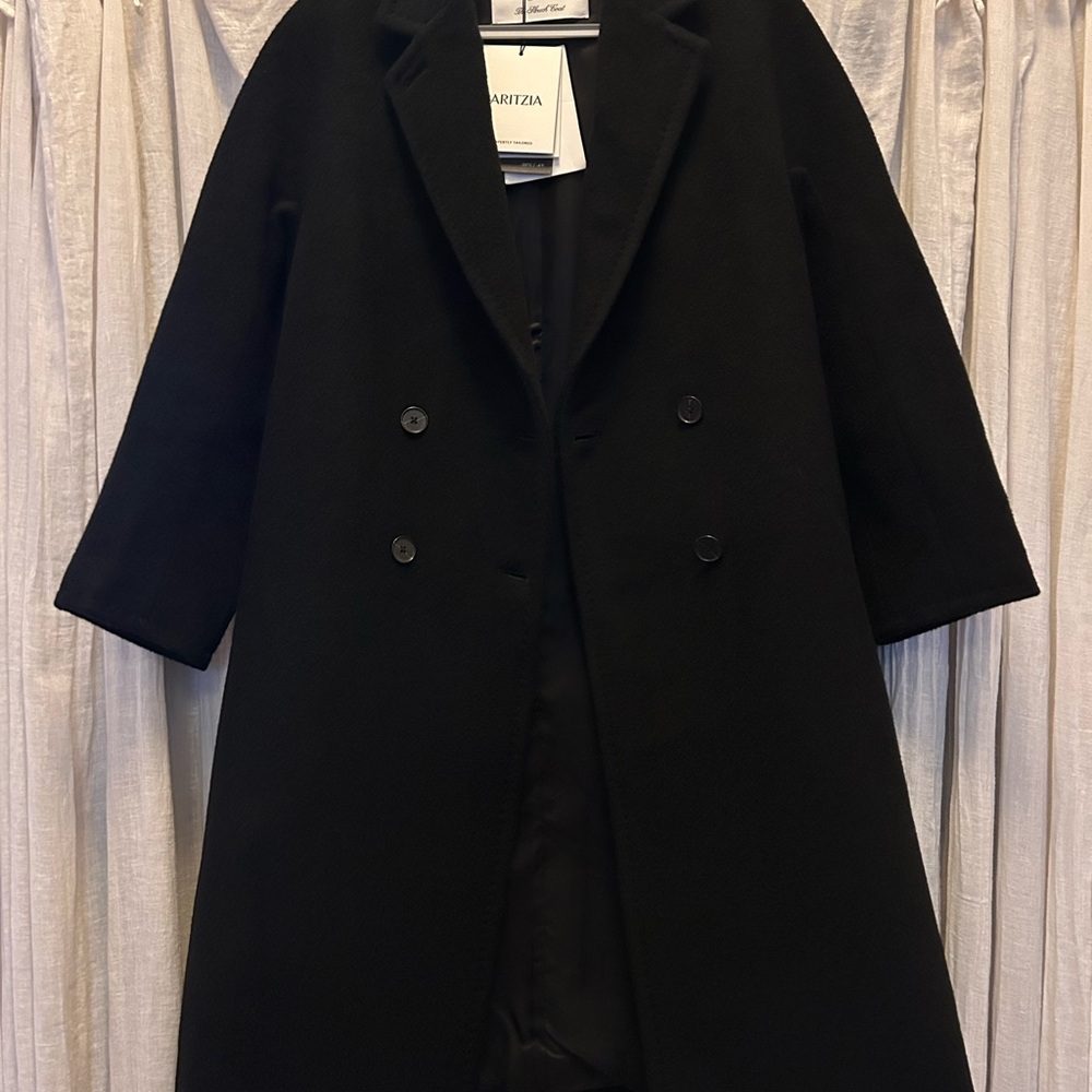 Brand New Aritzia Slouch Coat in (Re)Camel Wool - Picture 3 of 11